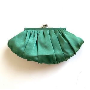 Green clutch / purse - Convertible!